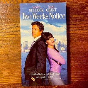 Two Weeks Notice VHS